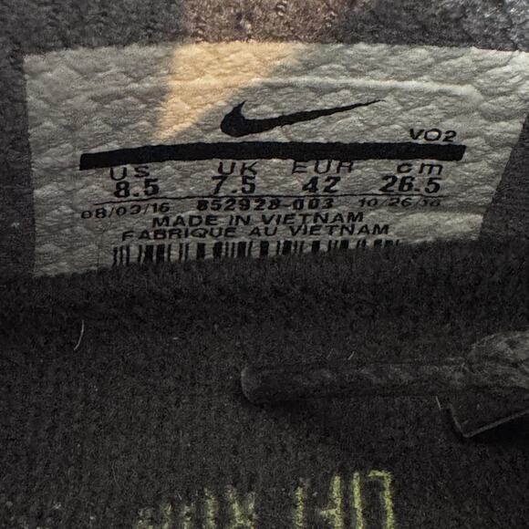 Nike Metcon 3 Shoes Mens Size 8.5 Gray Orange Blue Training CrossFit 852928-003 - Picture 10 of 11